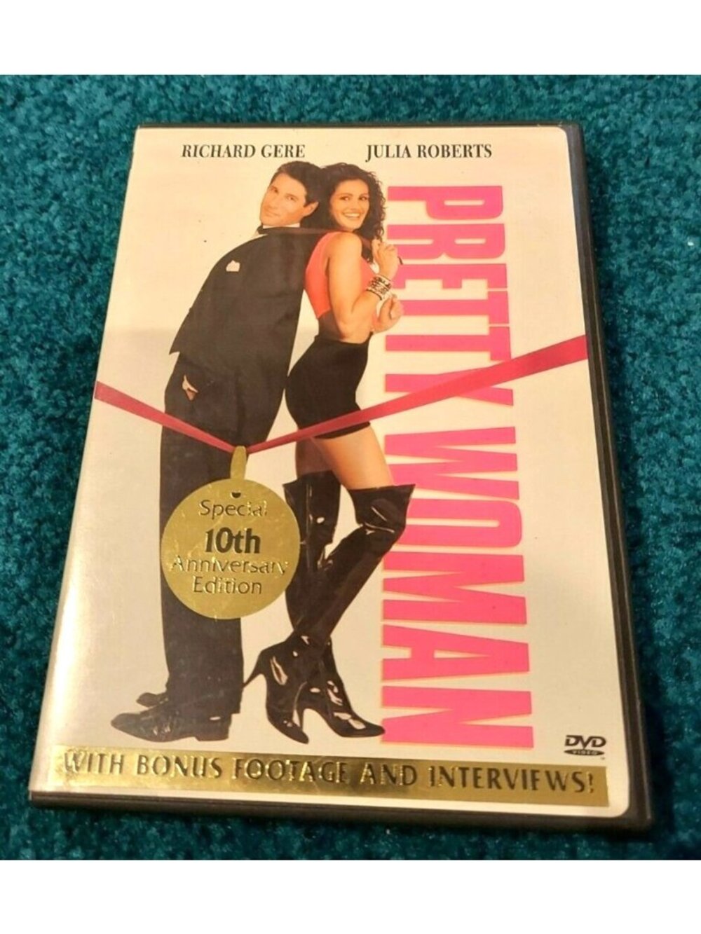 Pretty Woman (DVD, 2000, 10th Anniversary Edition) Richard Gere & Julia Roberts